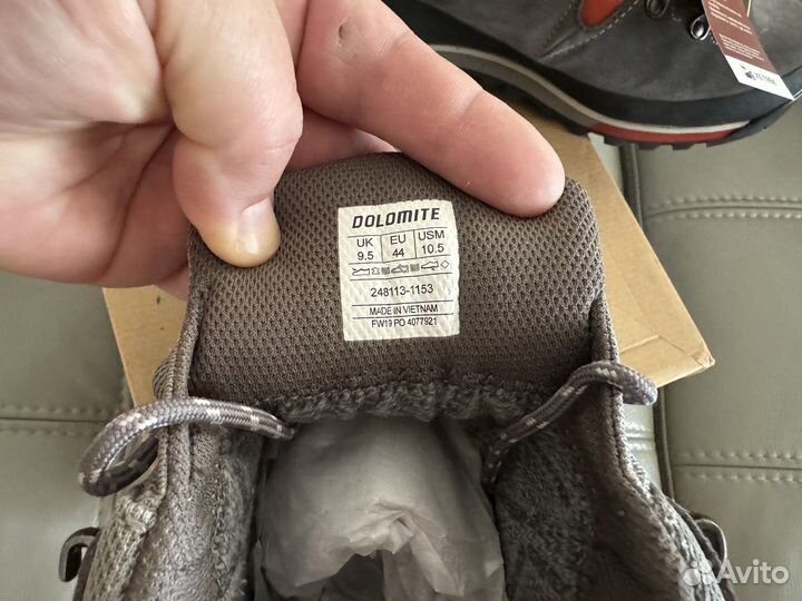 Треккинговые ботинки Dolomite размер 44(43)