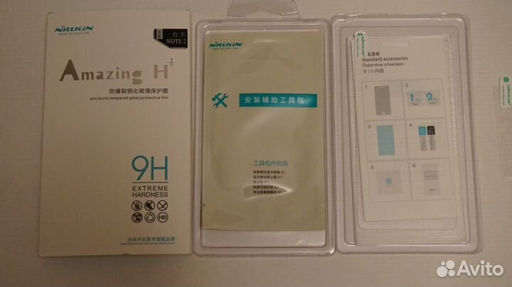 Закаленное стекло для Xiaomi Redmi Note 2