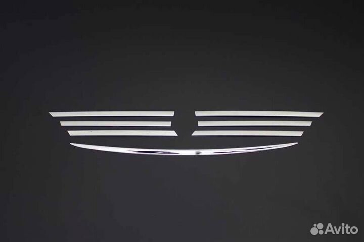 Накладки на решетку радиатора Mercedes Vito /Viano