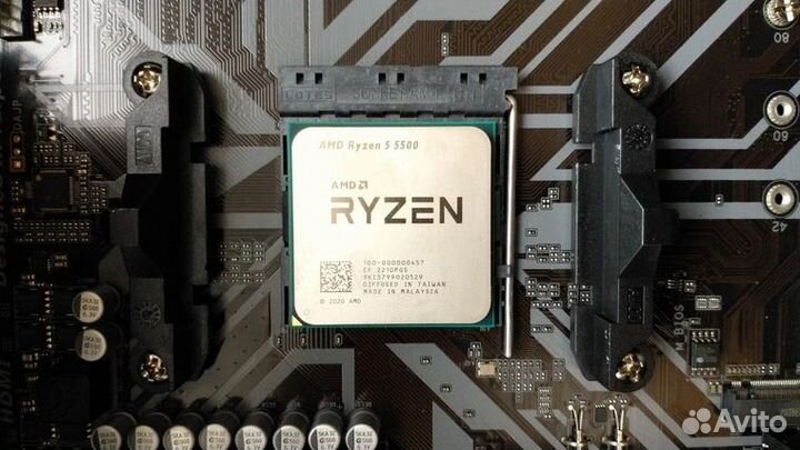 Ryzen 5 5500 4247 MHz 42 5 x 100 отл состояние