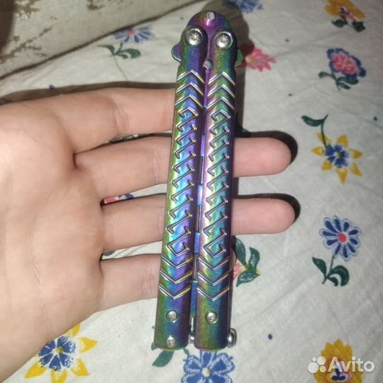 Тренировочный нож бабочка