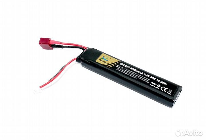 Li-Pol 7.4V 452096 2000mAh T-plug