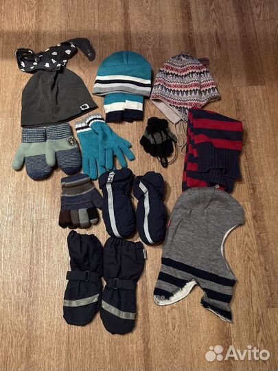 Шапка шлем пакетом 2-4 года