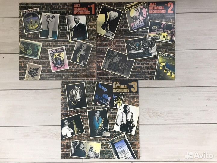 Jazz виниловые пластинки 3шт к-т