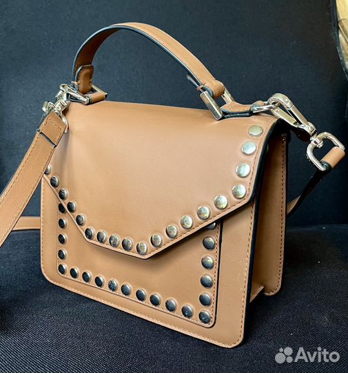 Сумка женская Ash через плечо натуральная кожа