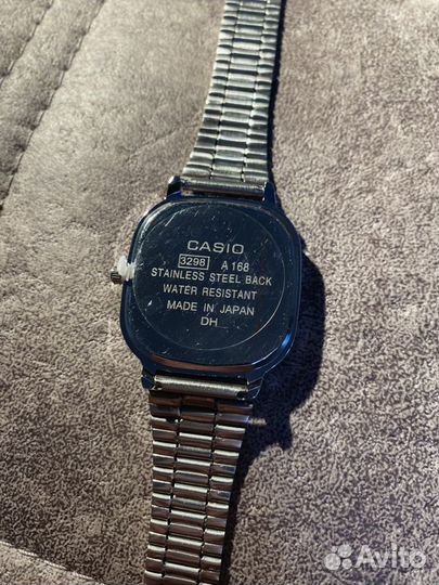 Часы casio vintage квадратные