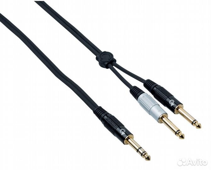 Кабель межблочный стерео Jack-2Jack Bespeco eays2J