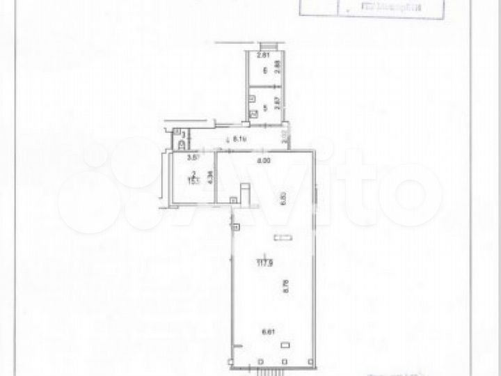 Сдам торговое помещение, 167.3 м²