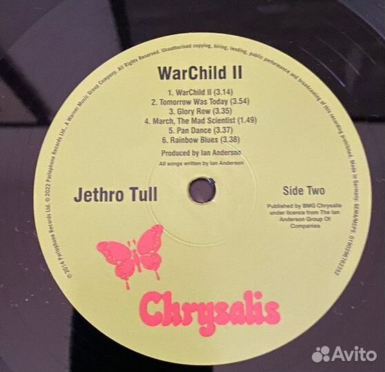 Винил Jethro Tull – Warchild II (LP)