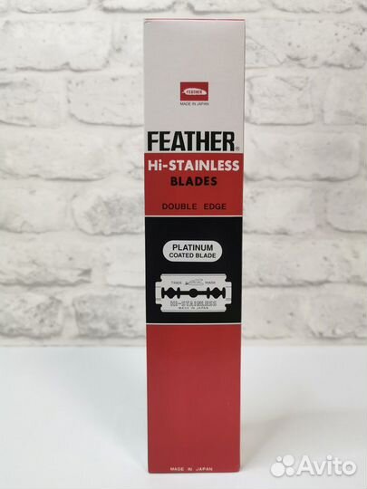Блок лезвий Feather Platinum (100 шт)