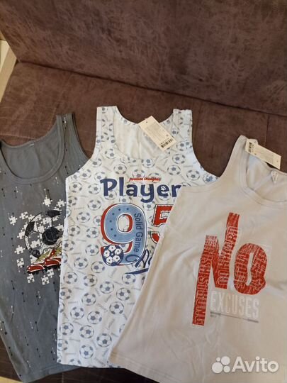 Майки для мальчика 3 шт