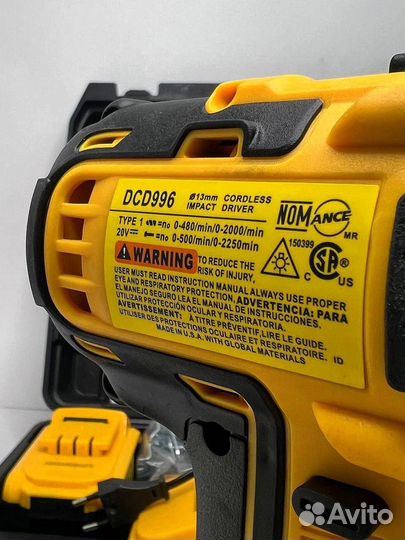 Шуруповерт dewalt dcd 996