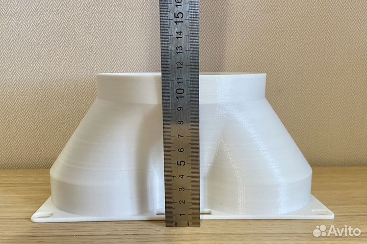 Переходник (фланец) для асика 120x240x150mm