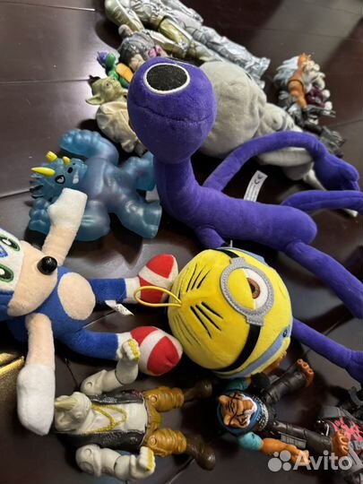 Разные хорошие мягкие игрушки