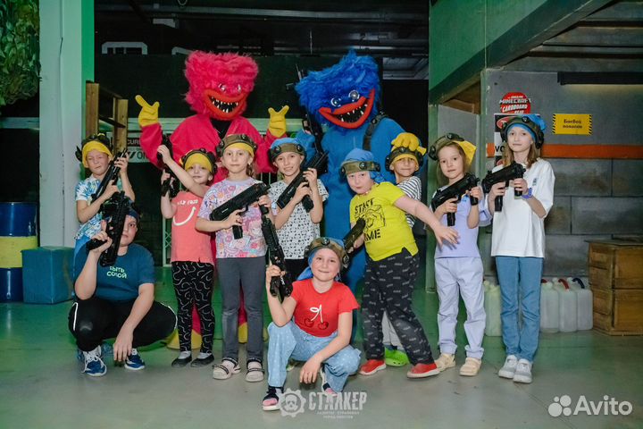 Детский день рождения в лазертаге