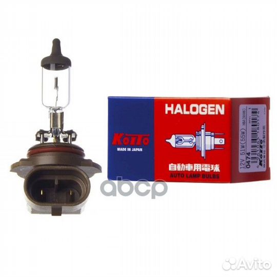 Лампа Koito HB4 12V 55W 0474 koito