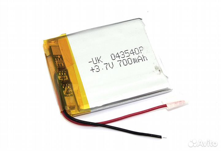 Li-Pol (батарея) 4*35*40мм 2pin 3.7V/700mAh