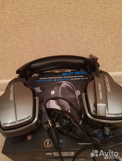 Новые игровые наушники Panteon GHP-800 PRO