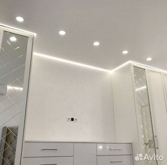 Натяжные потолки