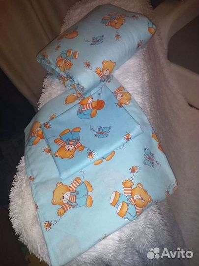 Пост. бельё+подушка+одеяло