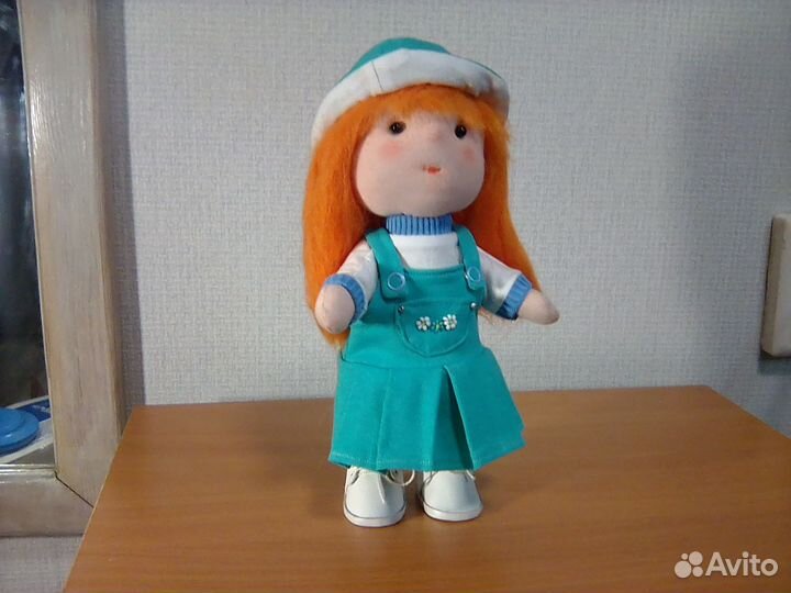 Текстильная кукла Маруся