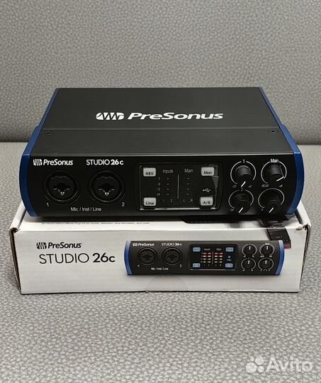 Звуковая карта Presonus studio 26c