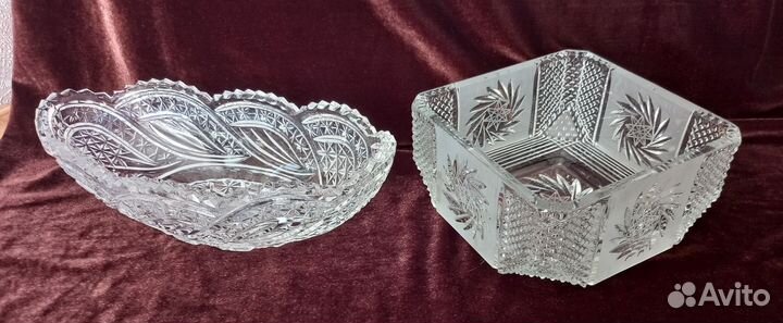 Ваза хрустальная СССР