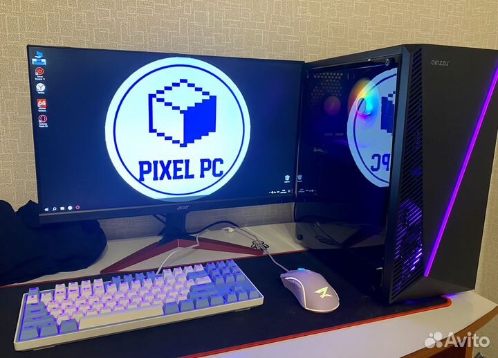 Игровой пк i3-10105f/16GB/RX590/SSD480GB