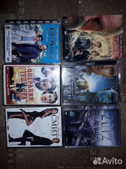 Dvd диски фильмы зарубежные и Российские