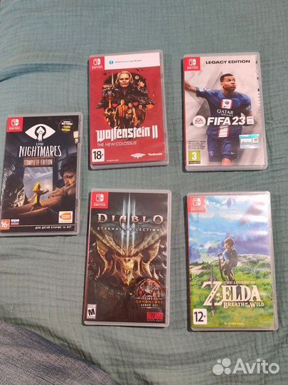 Картриджи Nintendo Switch