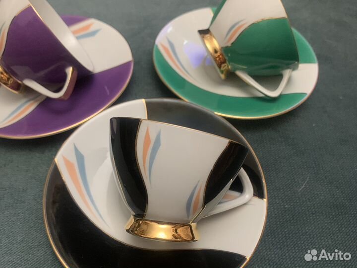 Кофейные чашки,цена за 1 пару Германия