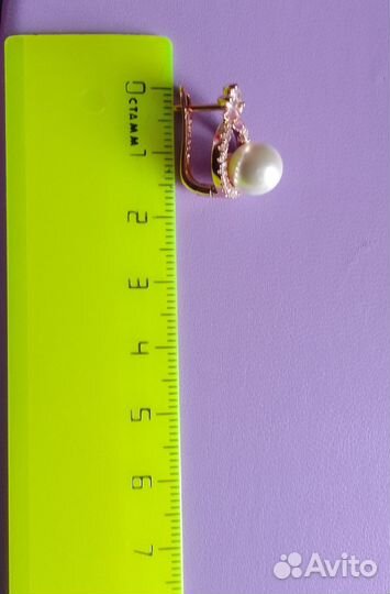 Серьги золотые