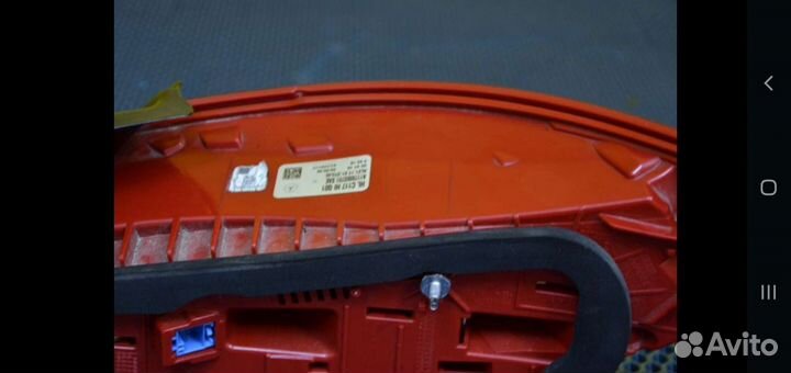 Задний левый фонарь mercedes cla c117