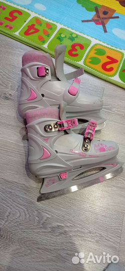 Коньки раздвижные 33-36