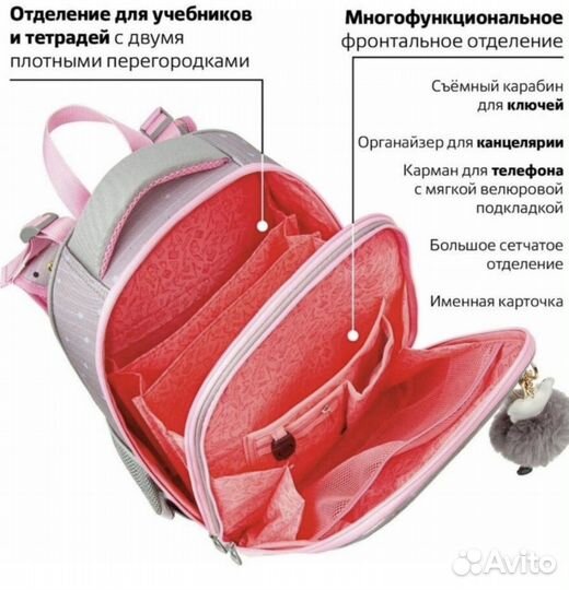 Рюкзак brauberg для девочки