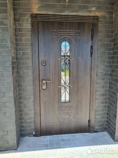 Монтаж входных дверей