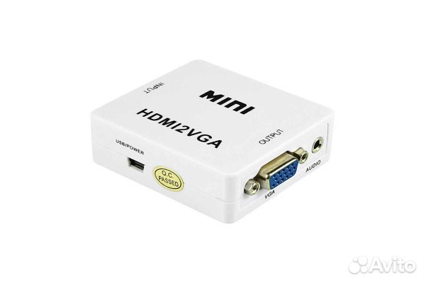 Конвертер-переходник mini hdmi to 2 VGA