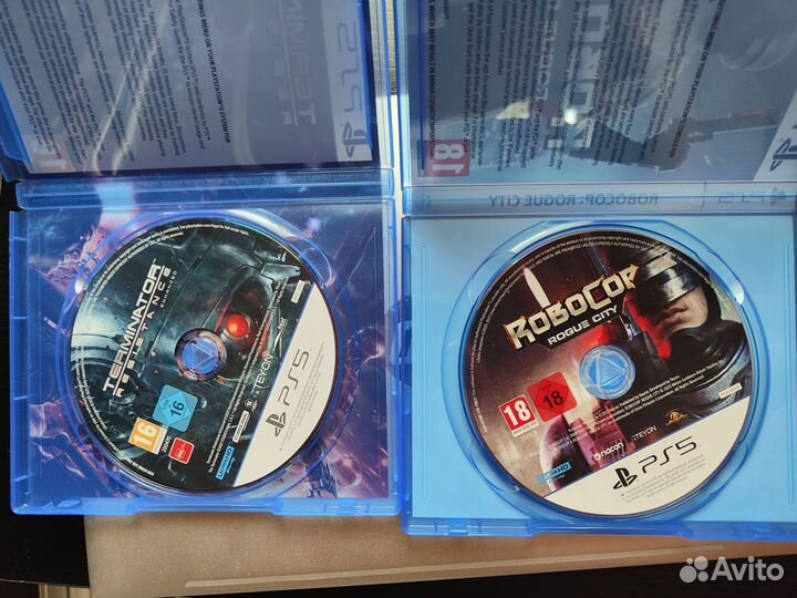 Игры для приставки PS5 Robocop Terminator