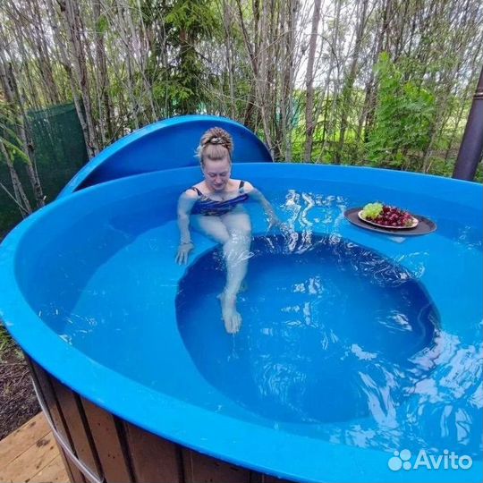 Банный чан купель с подогревом Честная цена