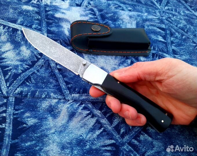 Нож раскладной сталь д2 ручная сборка