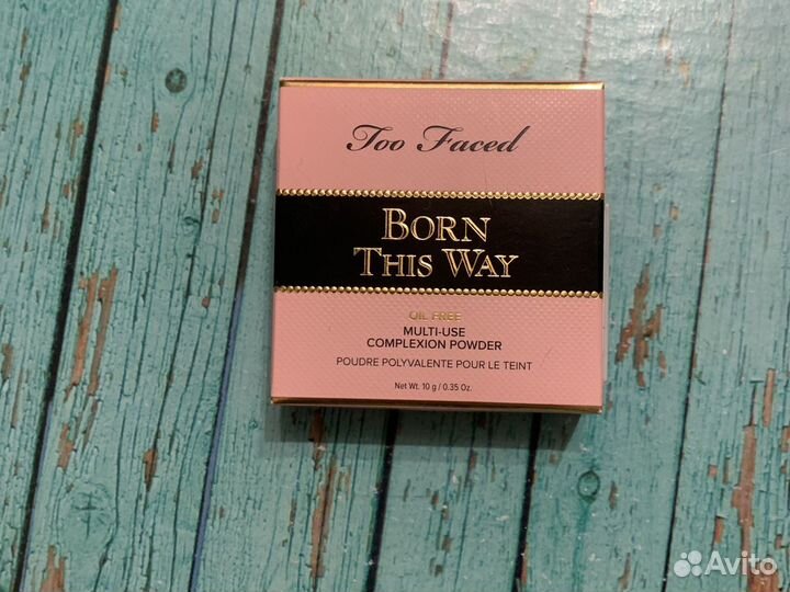 Too faced пудра