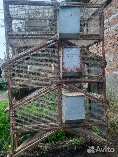 Клетки для кроликов бу