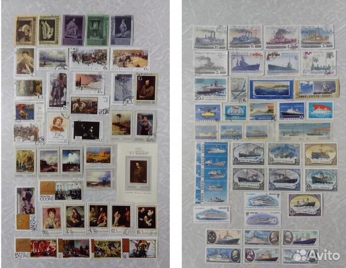 Тематические наборы марок СССР (часть 4-5)