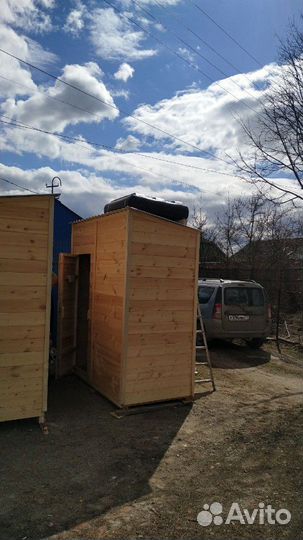 Душ летний с раздевалкой