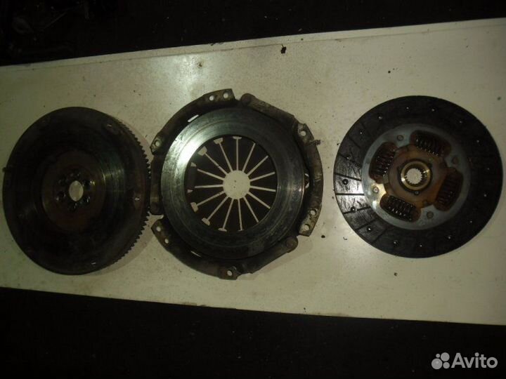 Сцепление в сборе (диск, корзина, маховик) Toyota