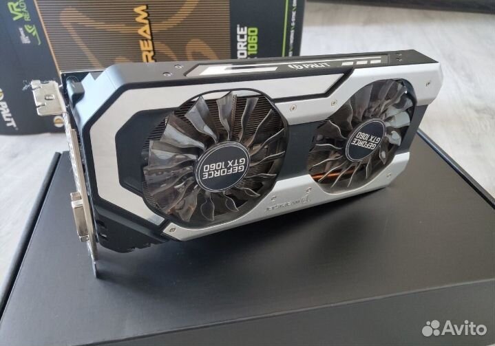 Видеократа Palit Jetstream GTX 1060 6gb