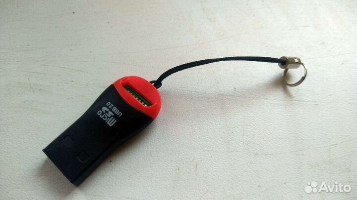 Переходник Micro SD на USB (Картридер)