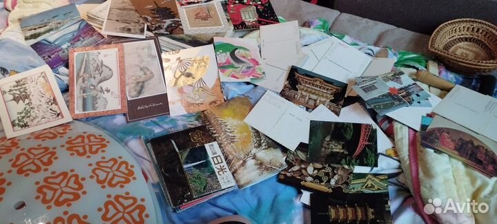 Редкие открытки Япония 1970-80е года