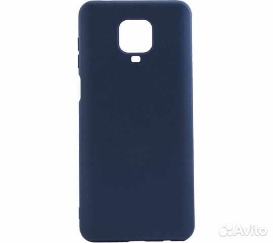 Чехол-накладка для Xiaomi Redmi Note 9S/9 Pro сини