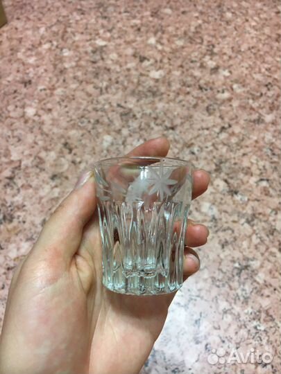 Набор рюмок в осеннем стиле советские